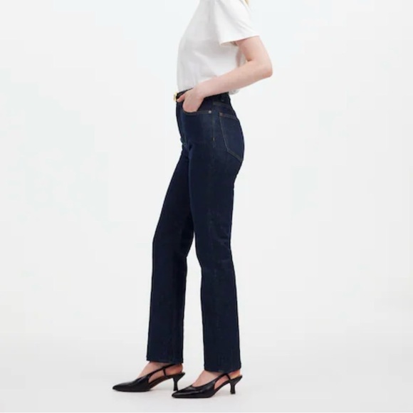 Madewell The '90s Straight Jean - Picture 3 of 7